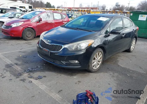 2014 Kia Forte Ex from USA, damaged, VIN KNAFX4A82E5071385